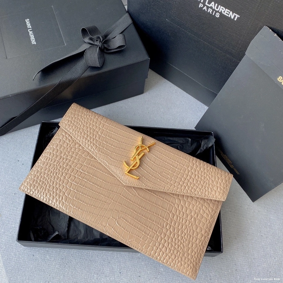 Tony Luxuries UPTOWN POUCH-27*16*2cm YSL 0801